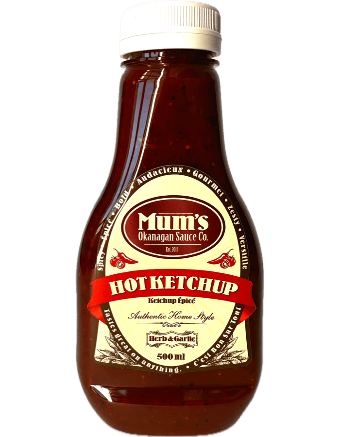 Mums Herb & Garlic Hot Ketchup